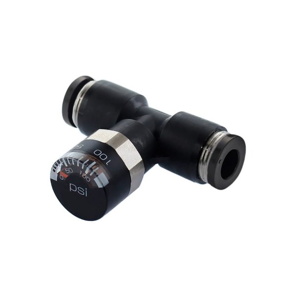 42.840 - Union autobloquant 6 mm avec manomètre (multiple de 2)