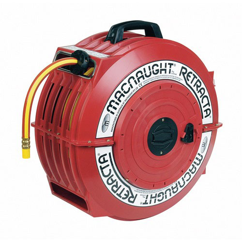 TN303 - Heavy-Duty Industrial Steel Hose Reel - Air 66' - Laf-Air  Pneumatiques