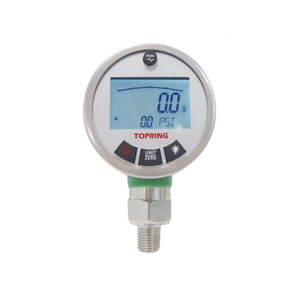 55.701 - Manomètre numérique en inox 2-1/2 po 0 à 300 PSI