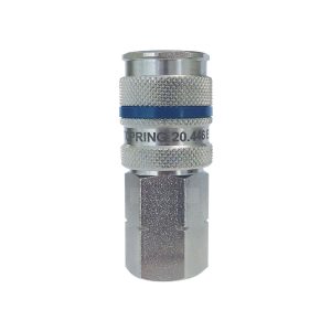 20.446 - Raccord rapide 1/4 industriel en acier 1/4 (F) NPT