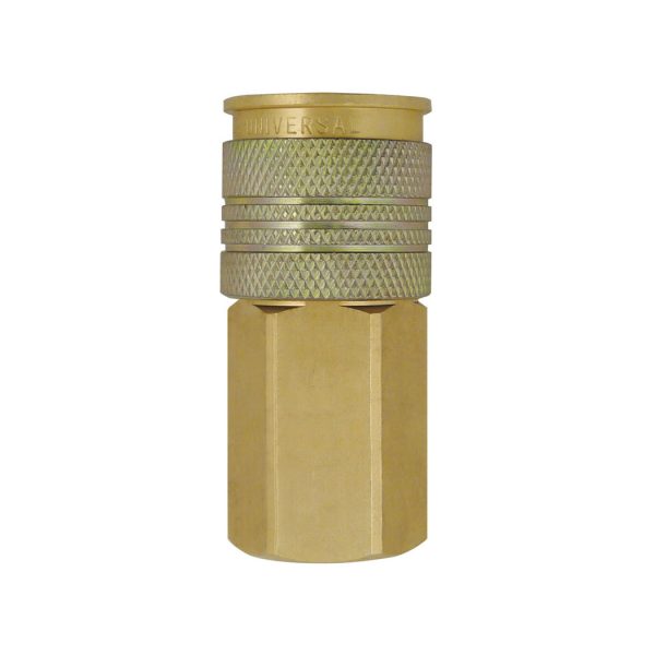 20.460 - Raccord rapide 1/4 po 3 en 1 en laiton 3/8 (F) NPT (multiple de 10)