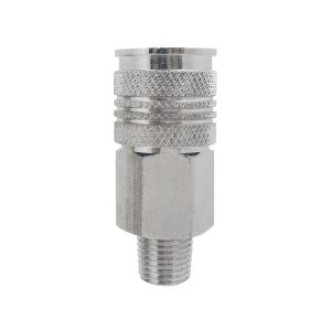 20.642 - 1/4 in. 3 in 1 Brass Quick Coupler 1/4 (M) NPT (Multiple of 10)