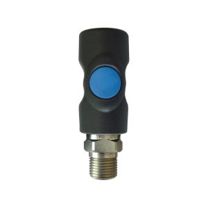 20.675 - Raccord rapide 1/4 industriel en composite 1/2 (M) NPT