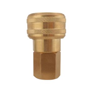 21.462 - 3/8 Industrial Brass Quick Coupler 3/8 (F) NPT (Multiple of 5)