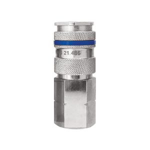 21.486 - 3/8 Industrial Brass Quick Coupler 1/2 (F) NPT