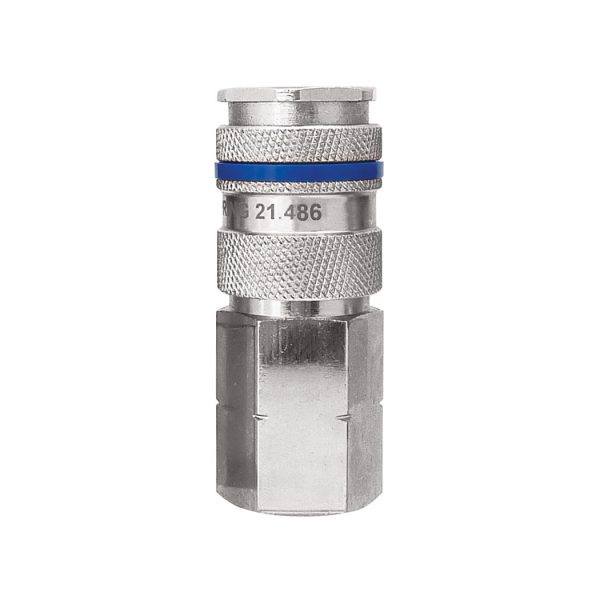 21.486 - Raccord rapide 3/8 industriel en laiton 1/2 (F) NPT