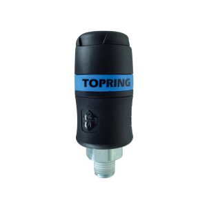 21.689 - 3/8 Industrial Composite Quick Coupler 1/2 (M) NPT