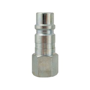 22.182 - 1/2 Industrial Steel Coupler Plug 1/2 (F) NPT (Multiple of 10)