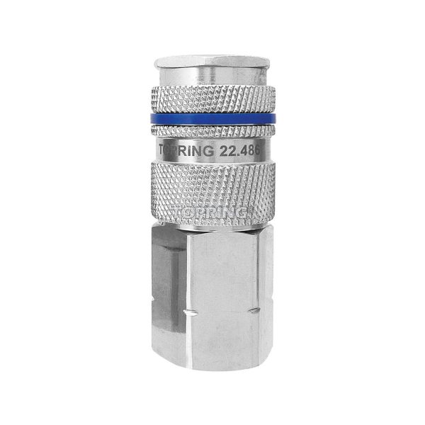 22.486 - Raccord rapide 1/2 industriel en laiton 1/2 (F) NPT
