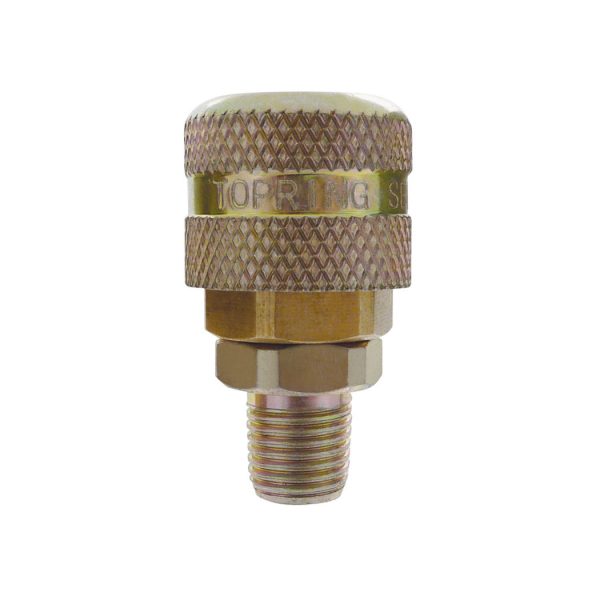 23.644 - Raccord rapide 1/4 Aro 210 en laiton 1/4 (M) NPT (multiple de 10)