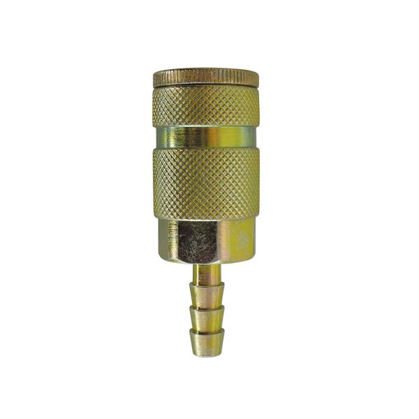 23.742 - Raccord rapide 1/4 Aro 210 en acier avec barbillon pour tuyau 1/4 (multiple de 10)