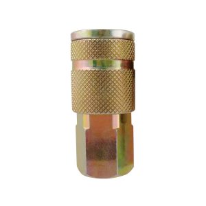25.882 - 3/8 Truflate Steel Quick Coupler 1/2 (F) NPT (Multiple of 5)