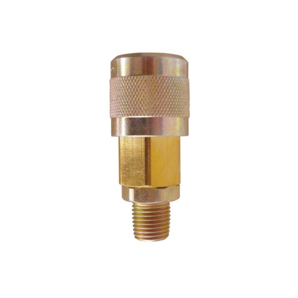 26.642 - Raccord rapide 1/4 Lincoln en laiton 1/4 (M) NPT (multiple de 10)