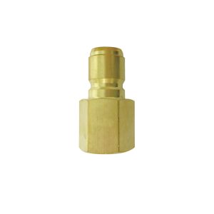 28.143 - High Flow Brass Coupler Plug 1/4 (F) NPT (Multiple of 5)