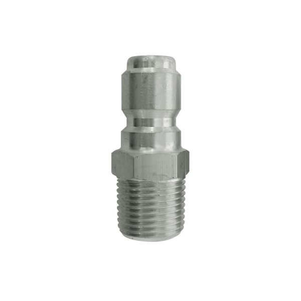 28.244 - Embout à passage libre en acier inoxydable 1/4 (M) NPT (multiple de 5)