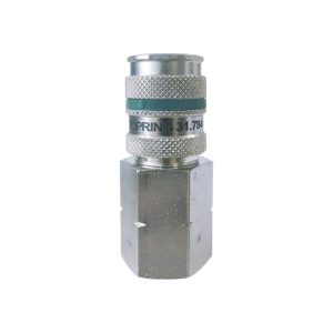 31.784 - Ultraflo 7.8 mm Steel Quick Coupler 1/2 (F) NPT