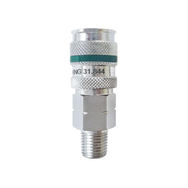 31.844 - Raccord rapide 7.8 mm Ultraflo en acier 1/4 (M) NPT