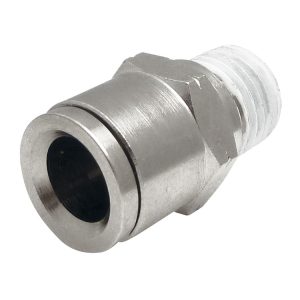 39.021 - 10 mm Push-to-Connect to 1/4 (M) BSPT Adapter (Multiple of 5)