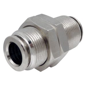 39.584 - 1/4 in. Push-to-Connect Bulkhead Union (Multiple of 5)