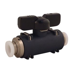 40.930 - Valve miniature union autobloquant 1/4 po