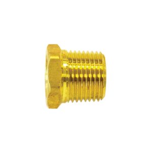 41.172 - Brass Adapter 3/8 (M) to 1/8 (F) NPT (Multiple of 10)