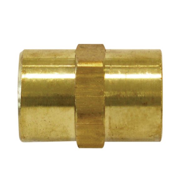 41.190 - Brass Hexagonal Union 1/8 (F) NPT (Multiple of 10)