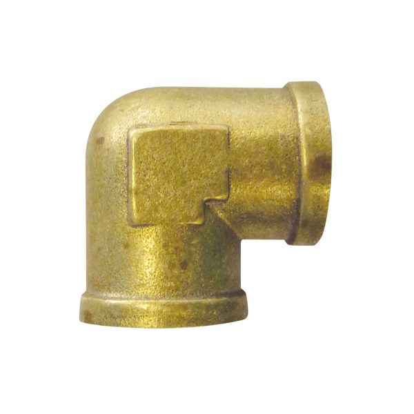 41.260 - Brass 90° Elbow Union 1/2 (F) NPT (Multiple of 5)