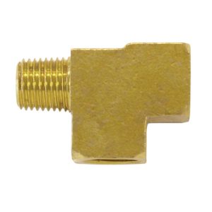 41.284 - Brass Tee Adapter 1/4 (M) to 1/4 (F) NPT (Multiple of 5)