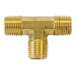 41.355 - Brass Tee Union 1/4 (M) NPT (Multiple of 5)