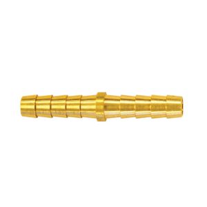 41.530 - 3/8 Brass Hose Barb Union (Multiple of 10)