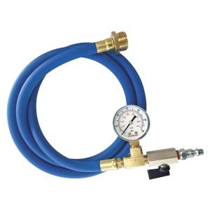 41.928.01 - Water Blowout Adapter (M) With Pressure Gauge