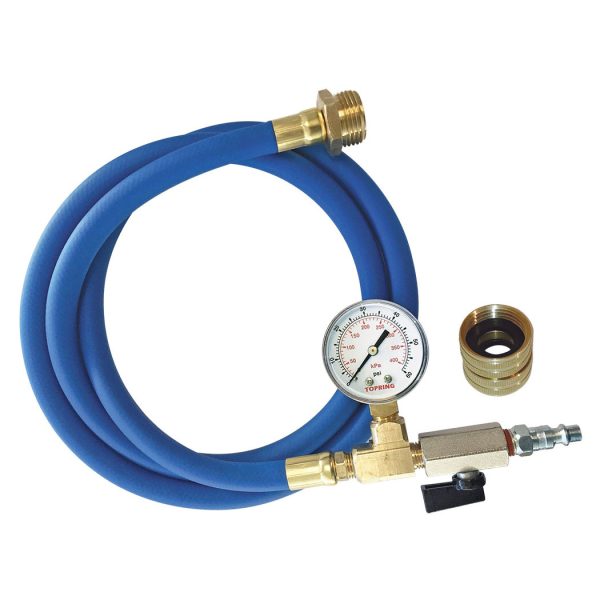 41.929.01 - Water Blowout Adapter (M and F) With Pressure Gauge