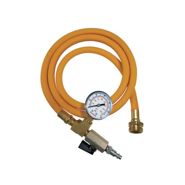 41.938.01 - Water Blowout Adapter (M) With Pressure Gauge