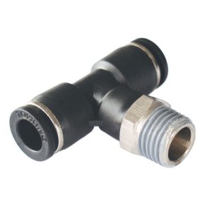 44.390 - 3/8 in. Push-to-Connect to 1/4 (M) NPT Tee Adapter (Multiple of 10)