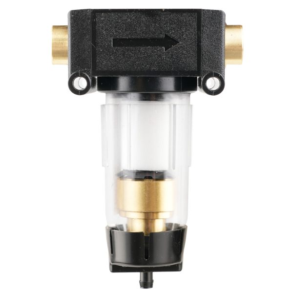 50.121A - Filtre 5 microns avec bol en polycarbonate 1/4 (F) NPT S50