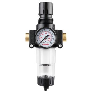 50.220A - Filtre régulateur 5 microns 0 à 125 PSI 1/4 (F) NPT S50