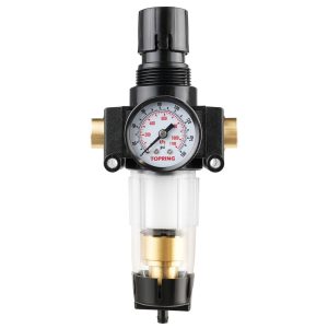 50.221A - 5 Micron Filter Regulator 15 to 125 PSI 1/4 (F) NPT S50