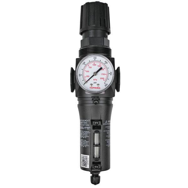 50.237A - Filtre régulateur 5 microns 0 à 125 PSI 1/2 (F) NPT S50