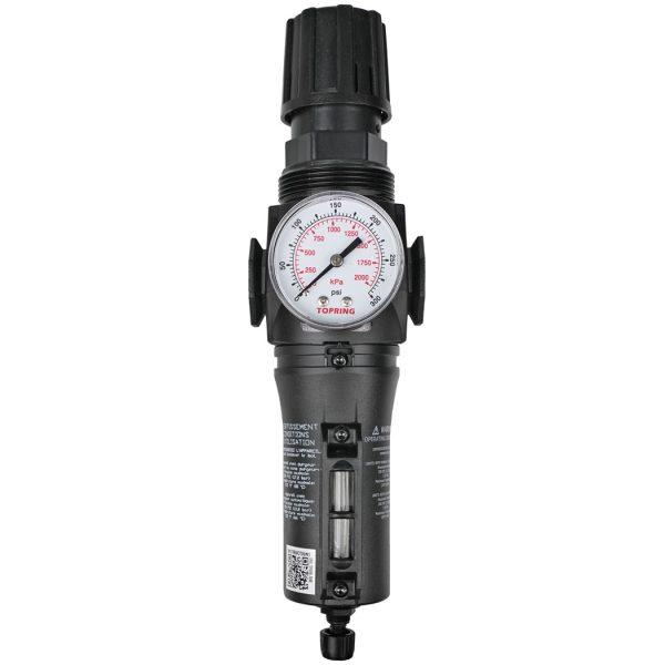 50.238A - Filtre régulateur 5 microns 30 à 125 PSI 1/2 (F) NPT S50