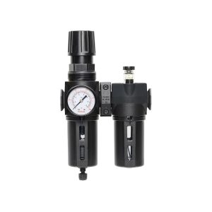 50.631A - Filtre régulateur 5 microns 30 à 125 PSI et lubrificateur 3/8 (F) NPT S50