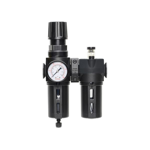 50.636A - Filtre régulateur 5 microns 30 à 125 PSI et lubrificateur 1/2 (F) NPT S50
