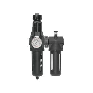 50.651A - Filtre régulateur 5 microns 30 à 125 PSI et lubrificateur 3/4 (F) NPT S50