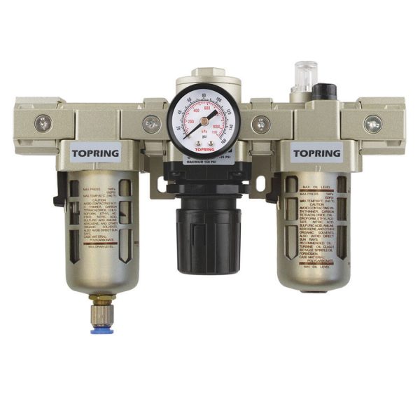 51.310 - Unité combinée FRL 5 microns 5 à 125 PSI 1/4 (F) NPT 53 SCFM S51