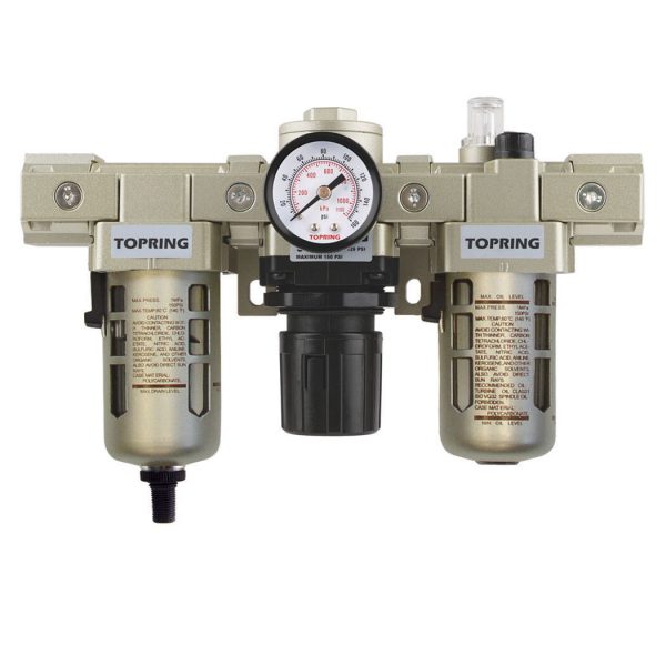 51.316 - Unité combinée FRL 5 microns 5 à 125 PSI 3/8 (F) NPT 53 SCFM S51