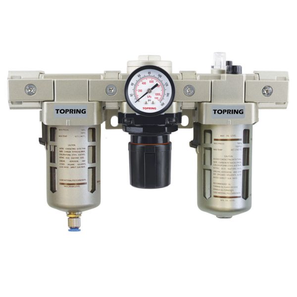 51.415 - Unité combinée FRL 5 microns 5 à 125 PSI 1/2 (F) NPT 141 SCFM S51