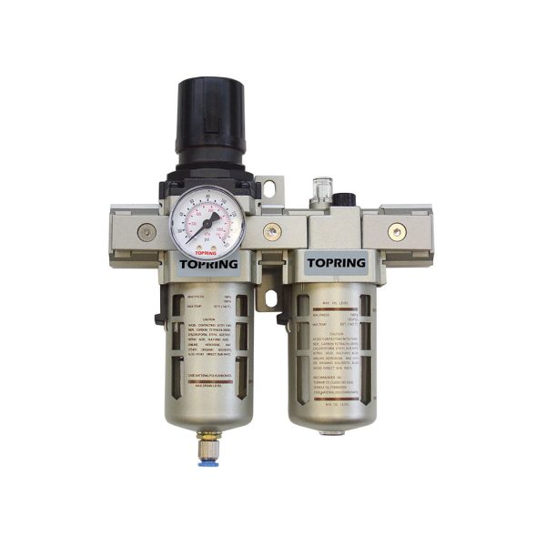 51.425 - Filtre régulateur 5 microns 5 à 125 PSI et lubrificateur 1/2 (F) NPT S51