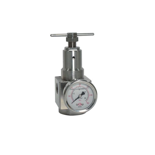 51.775 - Régulateur en acier inoxydable 7 à 170 PSI 1/2 (F) NPT S51