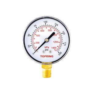 55.320 - 2-1/2 In. Steel Dry Gauge 0 to 200 PSI