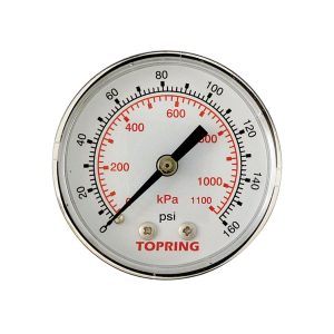 55.415 - 2 In. Steel Dry Gauge 0 to 160 PSI