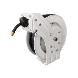 79.323 - Dévidoir avec tuyau en caoutchouc 3/8 D.I. de 33 pieds